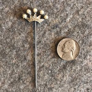 Crown Hatpin